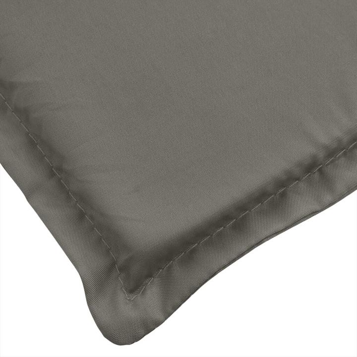 Actual product image VidaXL Garden bench cushions 2 pcs. fabric (200 x 50 x 7 cm)