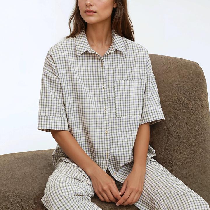 Produktbild La Redoute Collections Karierter Pyjama (XL)