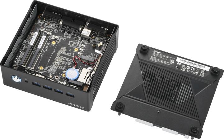 Produktbild Shuttle XPC Nano NT10H5 Barebone Intel Core Ultra 5 125H 2xSODIMM 1xM.2 (Intel Core Ultra 5 125H)