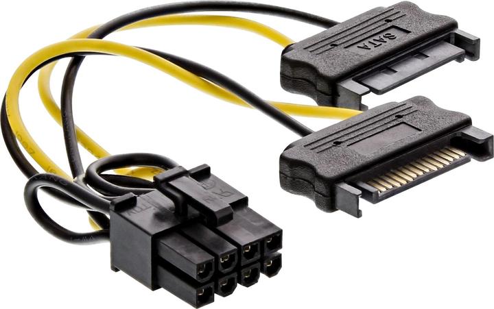 Image du produit InLine Adaptateur d'alimentation interne (15 cm, SATA)