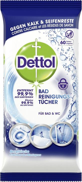 Actual product image Dettol Bathroom cleaning cloths