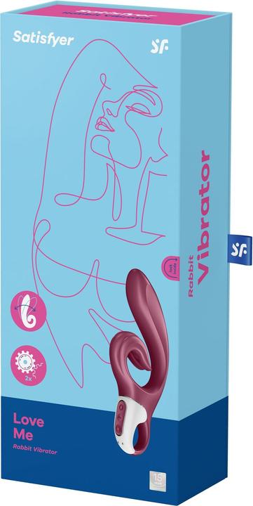 Actual product image Satisfyer Love me - Red
