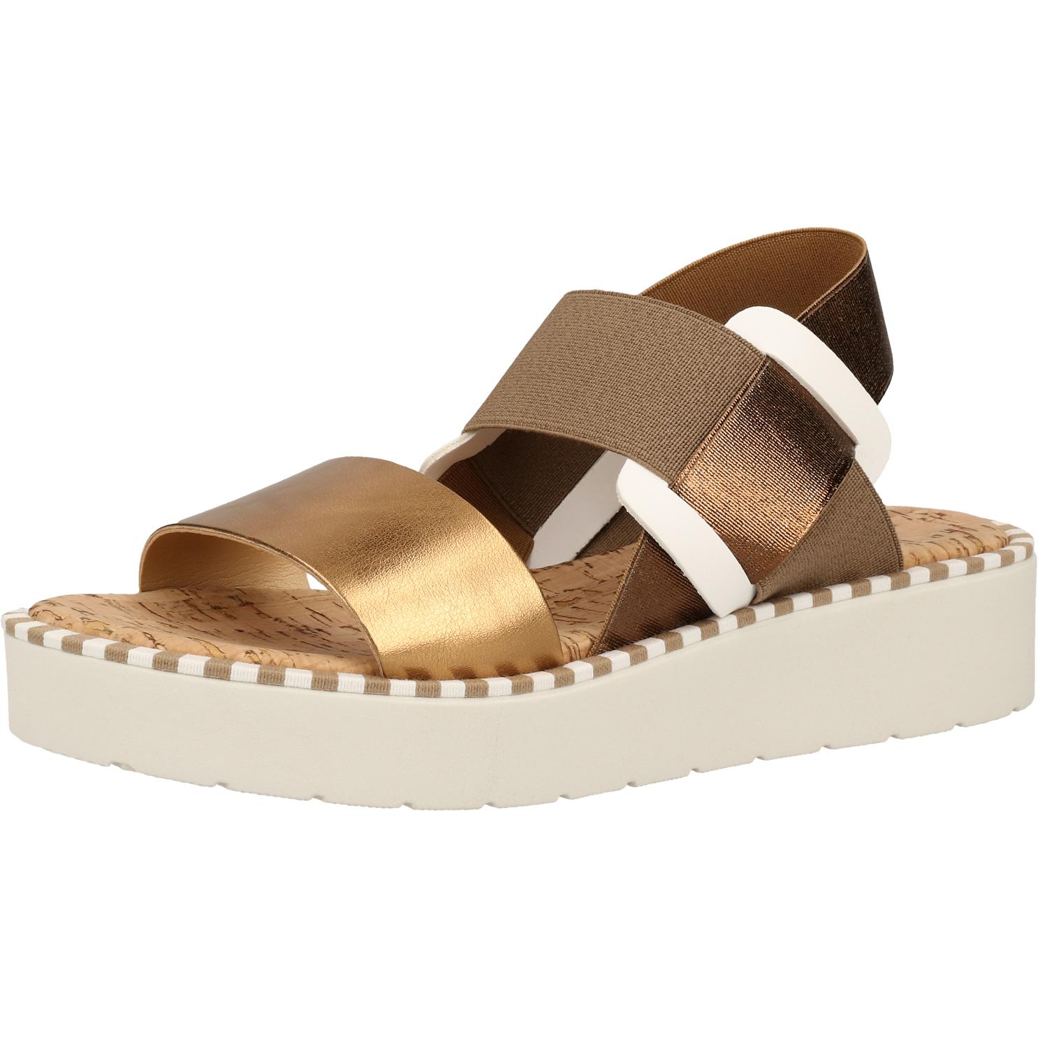 Rapisardi Donna Bronzo/Marrone Donne, Sandali + Ciabatte, Sandali, (36)