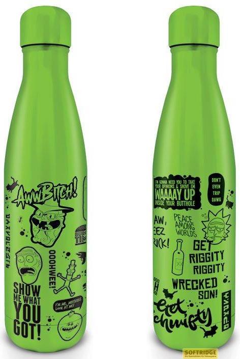 Produktbild Pyramid RICK & MORTY - Bouteille en métal - Quotes - 500ml (0.50 l)