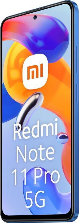 Produktbild Xiaomi Redmi Note 11 Pro 5G (128 GB, Atlantic Blue, 6.67", Hybrid Dual SIM, 5G)