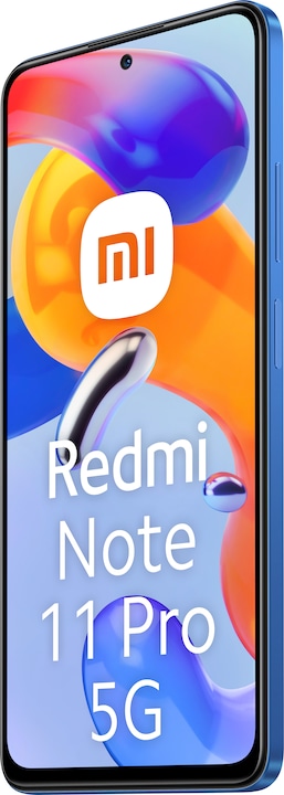 Immagine prodotto Xiaomi Redmi Note 11 Pro 5G (128 GB, Blu Atlantico, 6.67", Doppia SIM Ibrida, 108 Mpx, 5G)