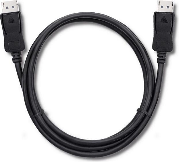 Actual product image Qoltec 50456 DisplayPort cable (1.50 m)