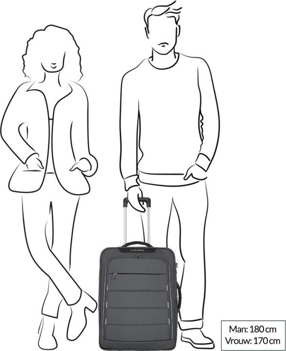 Produktbild Travelite Trolley + Koffer Skaii 2w Hybrid-Trolley (42 l)