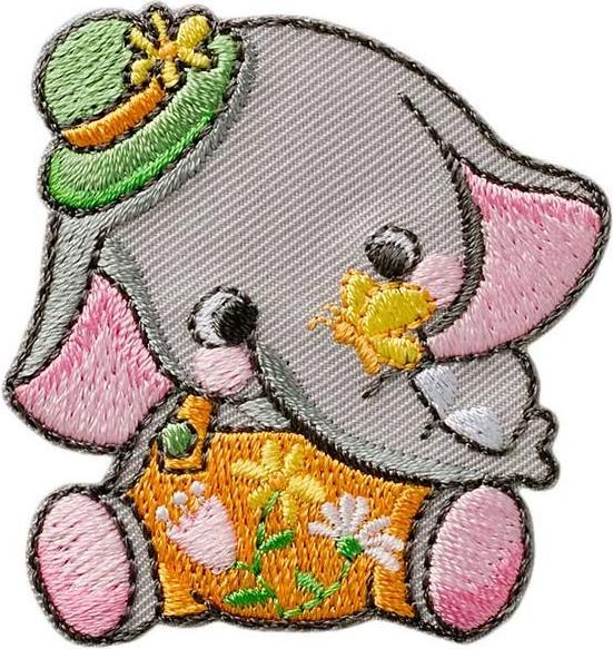 Mono Quick Elefant mit Schmetterling (1 x)