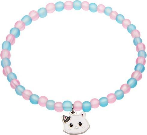 HCA Armband - "Happy Kids" - Kugelband - Katze (15 cm)