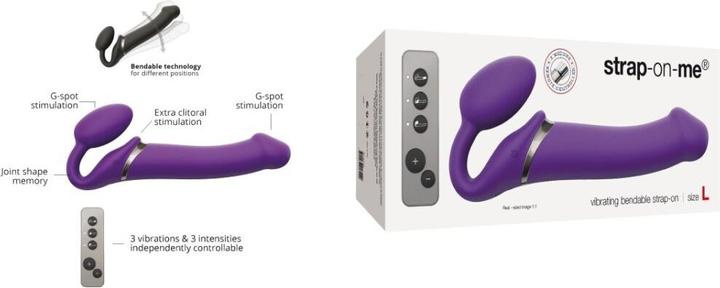 Produktbild Strap-on-me Vibrating Bendable