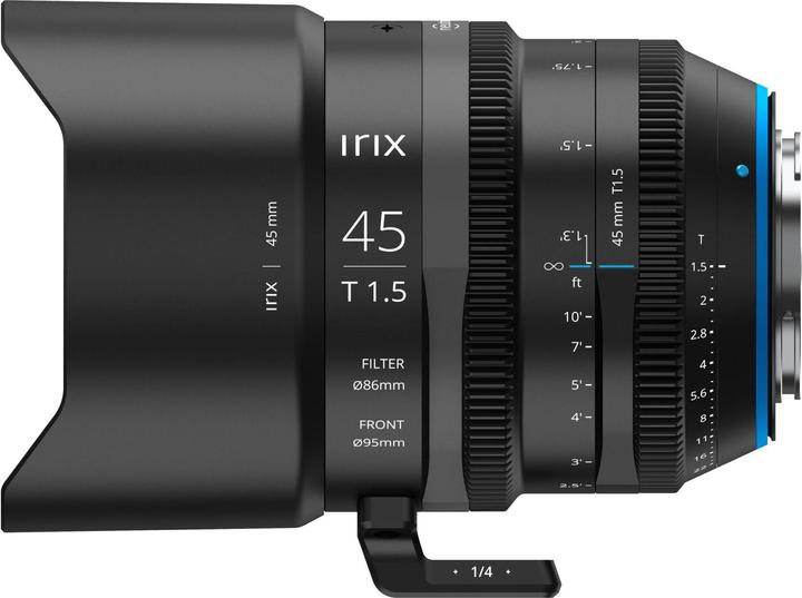 Immagine prodotto Irix Lunghezza focale fissa 45 mm T1.5 Cine (metrica) (Canon EF, Micro Four Thirds, Full-frame, APS-C / DX)