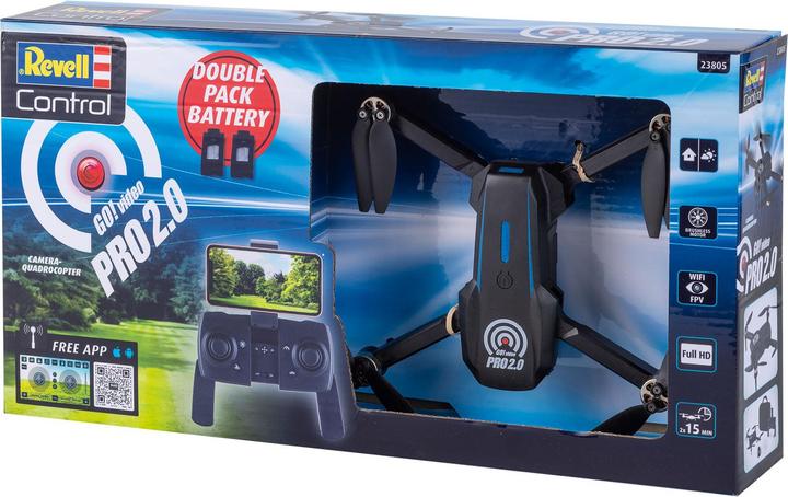 Actual product image Revell RC Camera Quadrocopter Go! Video Pro 2.0