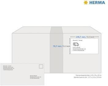 Produktbild HERMA Universal Etiketten A4