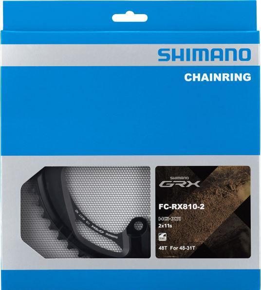 Produktbild Shimano Kettenblatt GRX FC-RX810 48/31 48 Zähne (48)