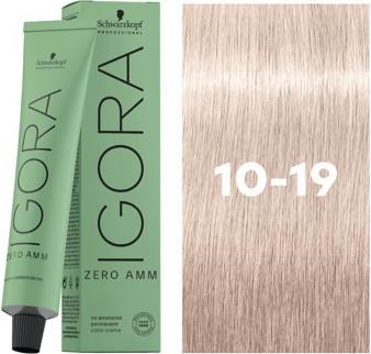 Produktbild Schwarzkopf Igora Zero AMM - 10-19 Ultrablond Cendré Violett (10-19 Ultrablond Cendré Violett)