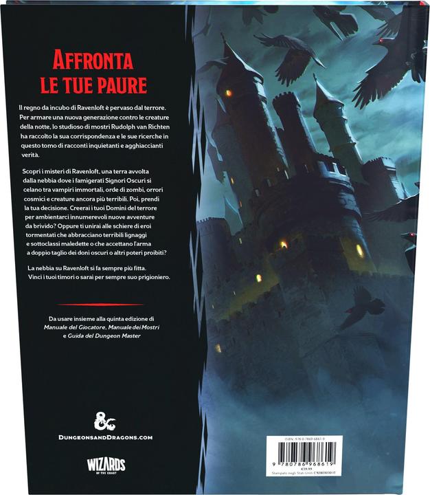 Actual product image Wizards of the Coast Dungeons & Dragons - Guide To Ravenloft - Italian (Italian)