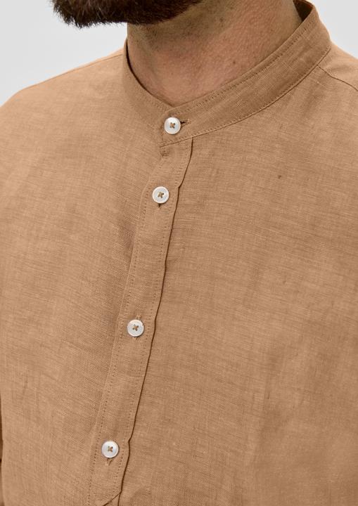 Immagine prodotto s.Oliver Hemd Leinenhemd mit Stehkragen (40)