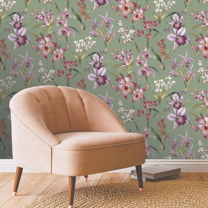 Image du produit Rasch - Papier peint MAYA (53 x 1000 cm)