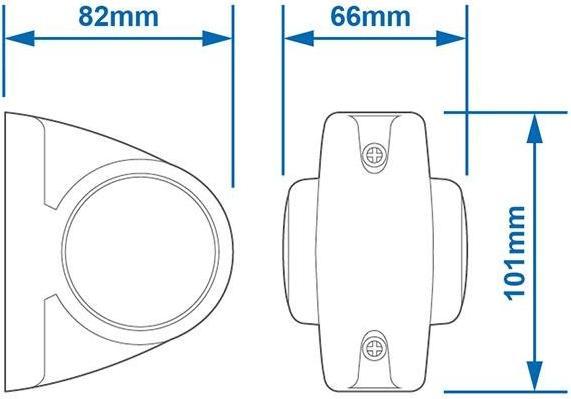 Actual product image ProPlus Clearance light LED in blister