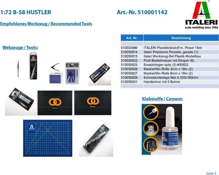 Produktbild Italeri B-58 Hustler
