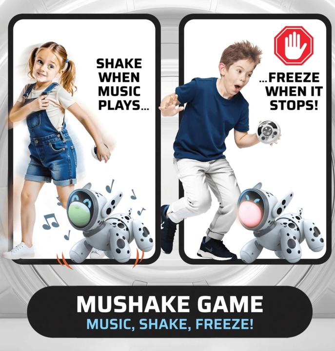 Produktbild Silverlit YCOO 88497 Jiggo interaktiver RC Robot-Hund, mit Touch-Sensor