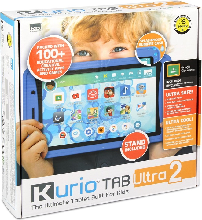 KD Toys Kurio Tab Ultra 2 blau (Französisch, Italienisch, Deutsch)