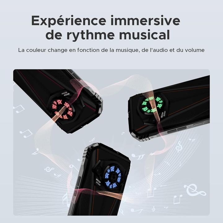 Produktbild Doogee S Punk Pro (512 GB, Silber, 6.60", Dual SIM, 4G)