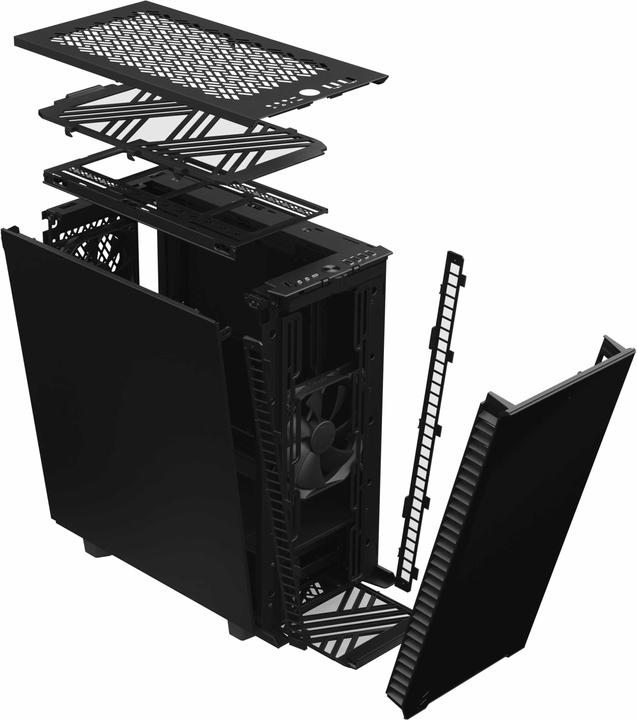 Image du produit Fractal Define 7 Compact Black Solid (ATX, mATX, Mini-ITX)