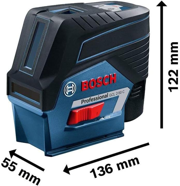 Actual product image Bosch Professional GCL 2-50 C + RM 2 Line Laser