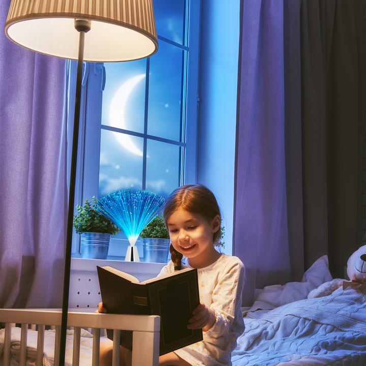 Productafbeelding Relaxdays Glasvezellamp