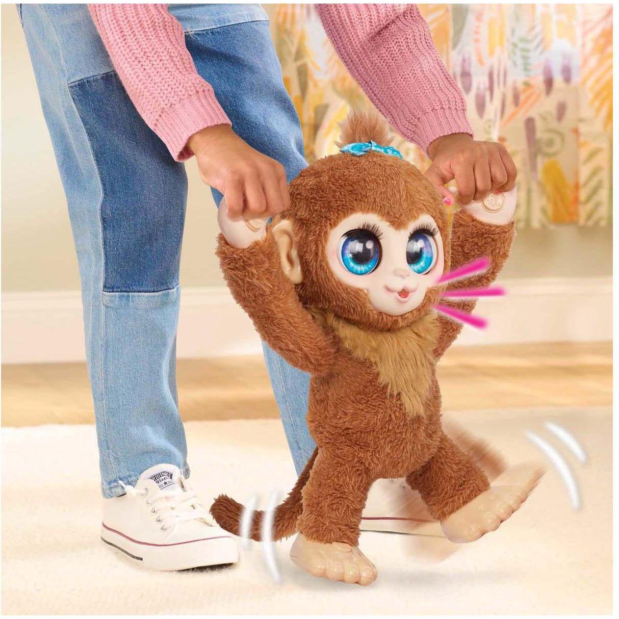 FurReal Scimmia che corre con le noccioline (38 cm)