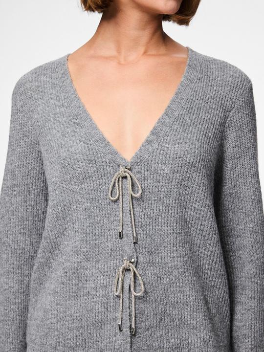 Produktbild Pieces PCANNA SCHLEIFEN Strickjacke (S)