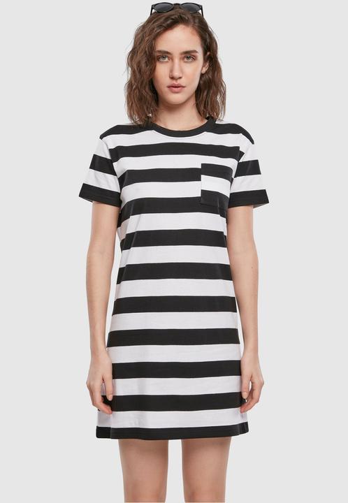 Image du produit Urban Classics Robe de tee-shirt à rayures pour femmes (XS)