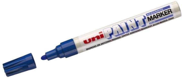 Actual product image Uni-ball PAINT permanent marker (PX-20), dark blue (Dark Blue, 3 mm, 1 x)