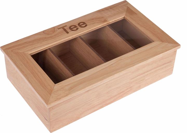 Produktbild Paderno Teebox, 4 Kammern