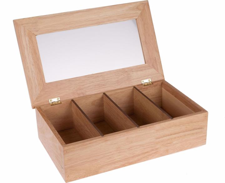 Produktbild Paderno Teebox, 4 Kammern