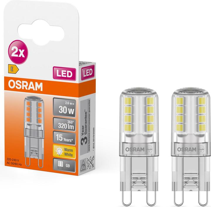 Immagine prodotto Osram Pin (G9, 2.60 W, 320 lm, 1 x, E)