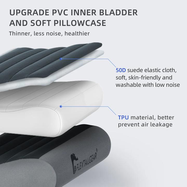 Immagine prodotto Flextailgear Cuscino Zero (Cuscino per testa e collo)