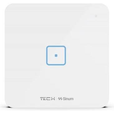 Tech, Interruttore luce, Interruttore unipolare senza fili Bianco WS-01 Tech driver