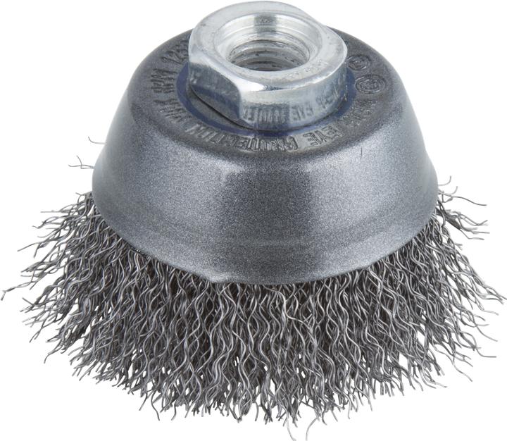 Produktbild wolfcraft 1 Edelstahldraht-Topfbürste WS M14 ø70mm (P20)