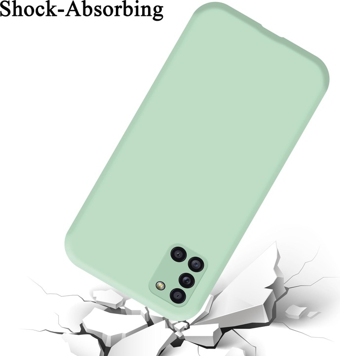 Actual product image Cadorabo TPU Liquid Silicone Case Cover (Samsung Galaxy A31)