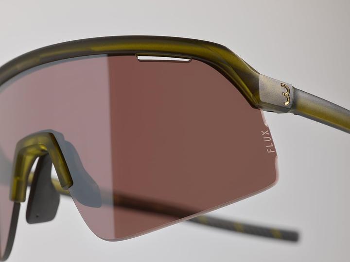 Produktbild BBB Brille Valor trans, FLUX trans green (Transparent, FLUX PureHighContrast)