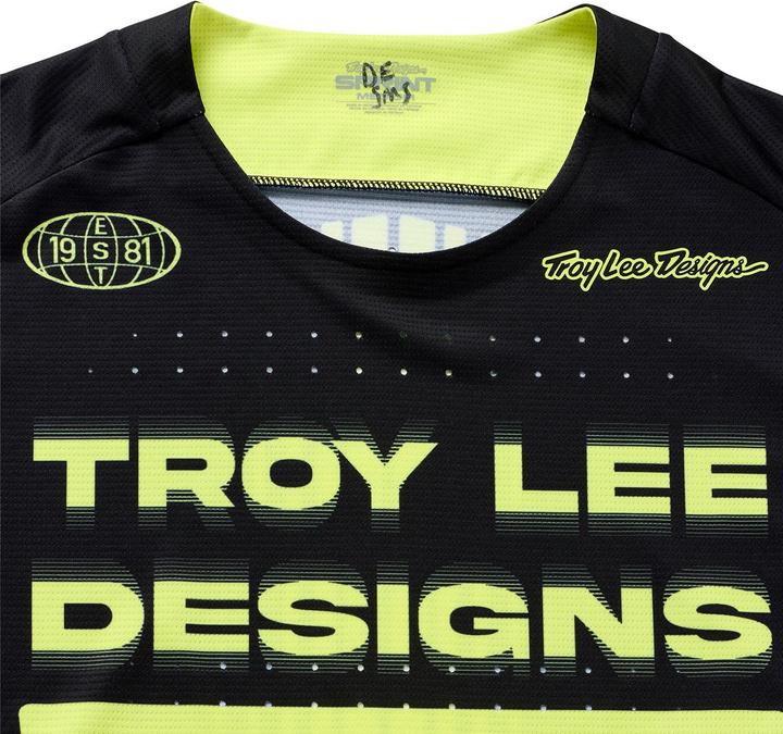 Actual product image Troy Lee Designs Sprint Jersey, Segment, black, M (M)