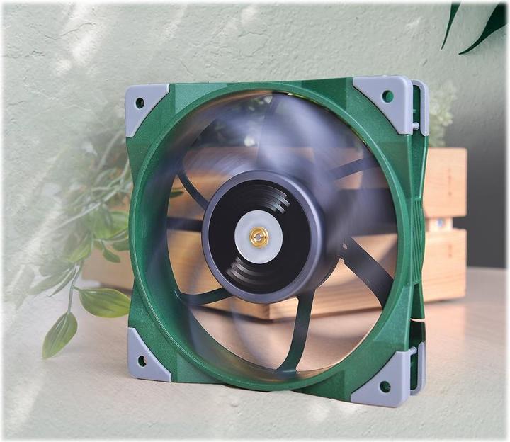 Produktbild Thermaltake TOUGHFAN 12 Radiator Fan 1Pack Racing Green (120 mm, 1x)