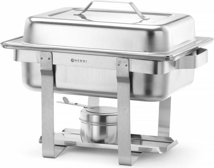 Productafbeelding Hendi Chafing Dish GN 1/2 Roestvrij staal 4,5 l Economisch