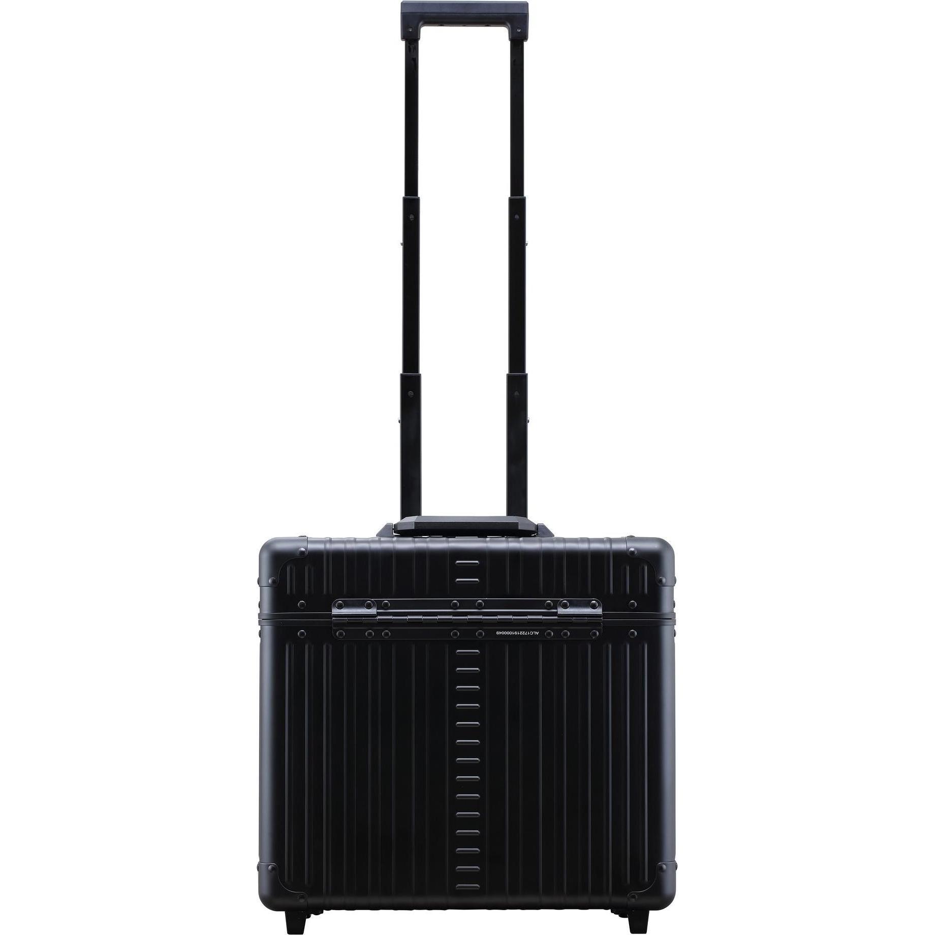 Aleon, Koffer, 17â 2-Wheel Pilotenkoffer - schwarz, Schwarz, (34 l, Handgepäck (bis 50l))
