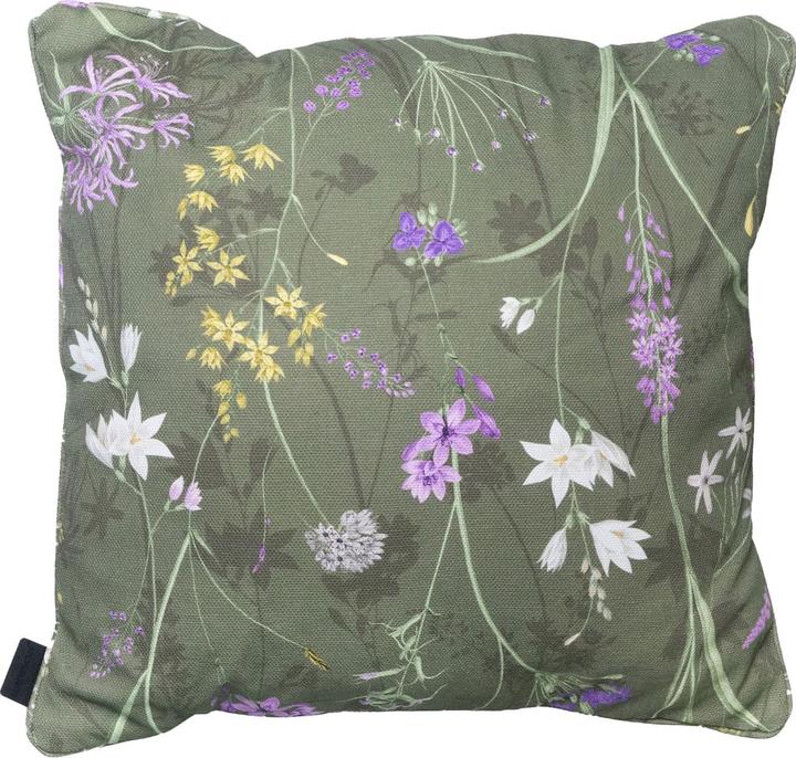 Produktbild Natura Punto 2er-Set Deko-Kissen Outdoor, Blumenmuster grün, 50 x 50 x 10 cm (50 x 50 cm)