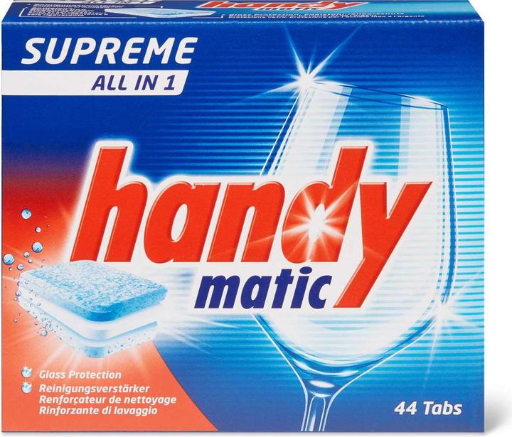 Handymatic Supreme All in 1 (Tabs, 44 Washing cycles)