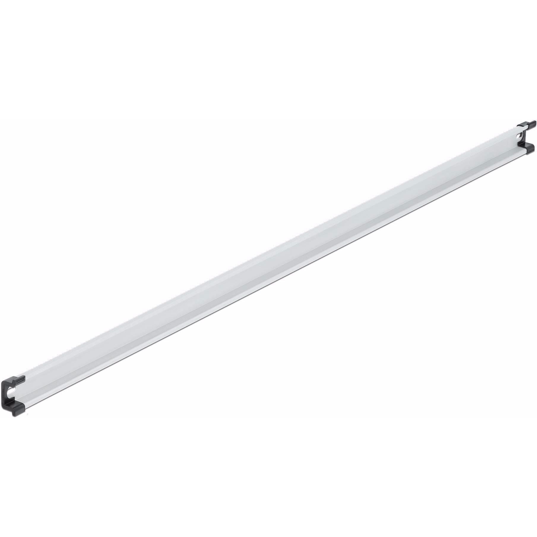 Delock Hutschiene 35mm x 15mm x 1000mm Aluminium, Serverschrank Zubehör, Silber